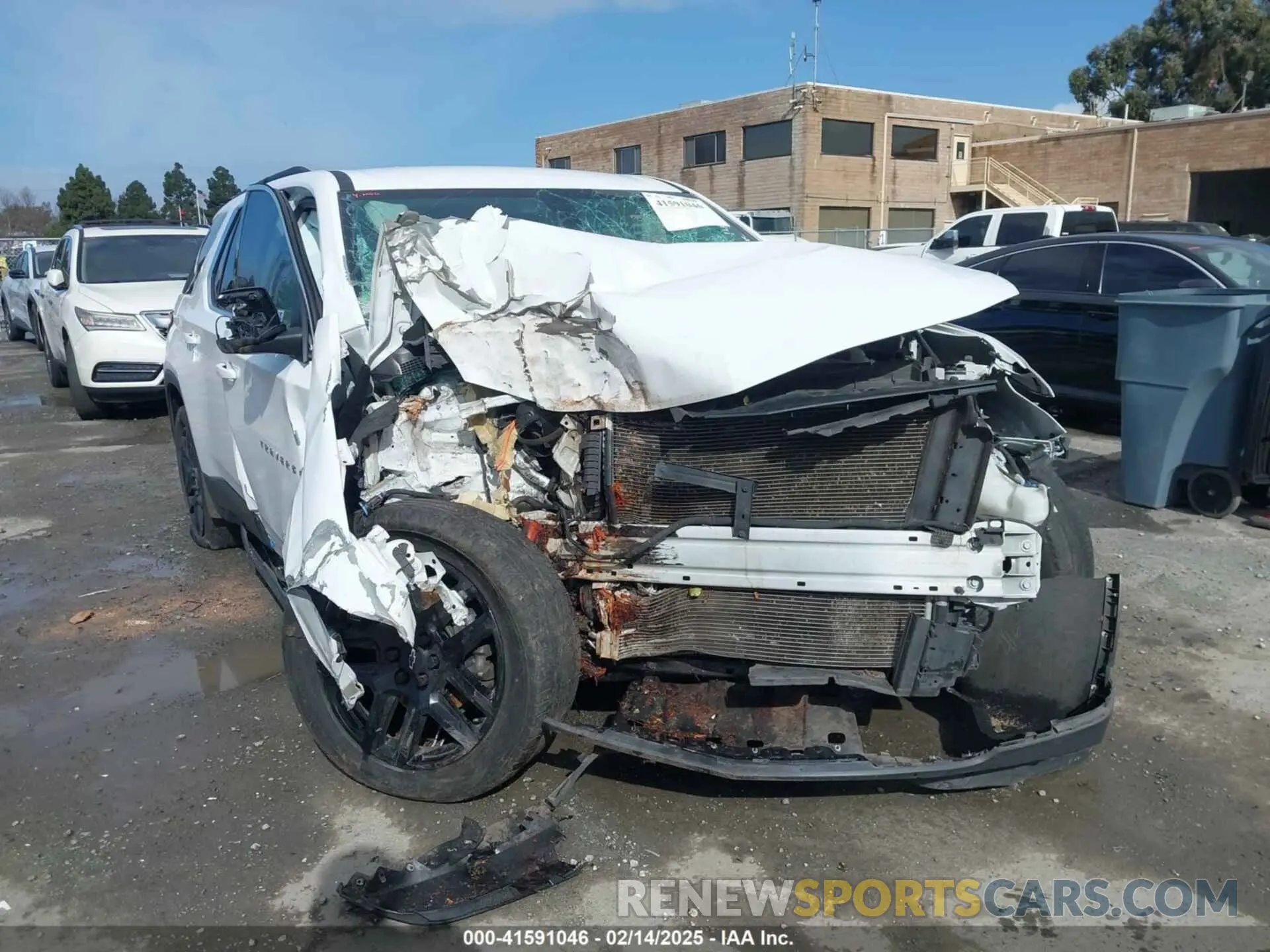 1 fotografías del automóvil dañado 1GNERGKW3MJ112997 CHEVROLET TRAVERSE 2021