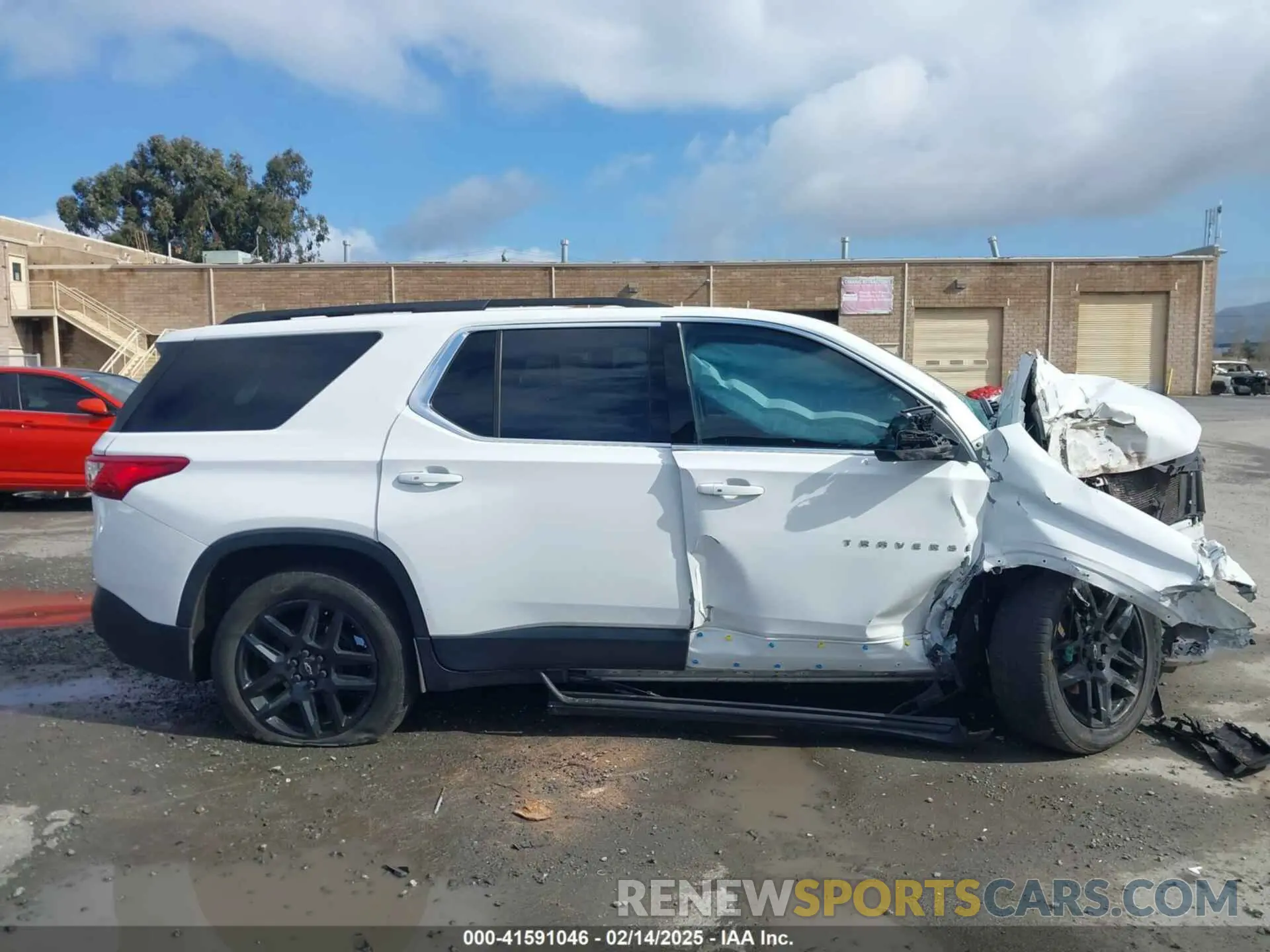 13 fotografías del automóvil dañado 1GNERGKW3MJ112997 CHEVROLET TRAVERSE 2021