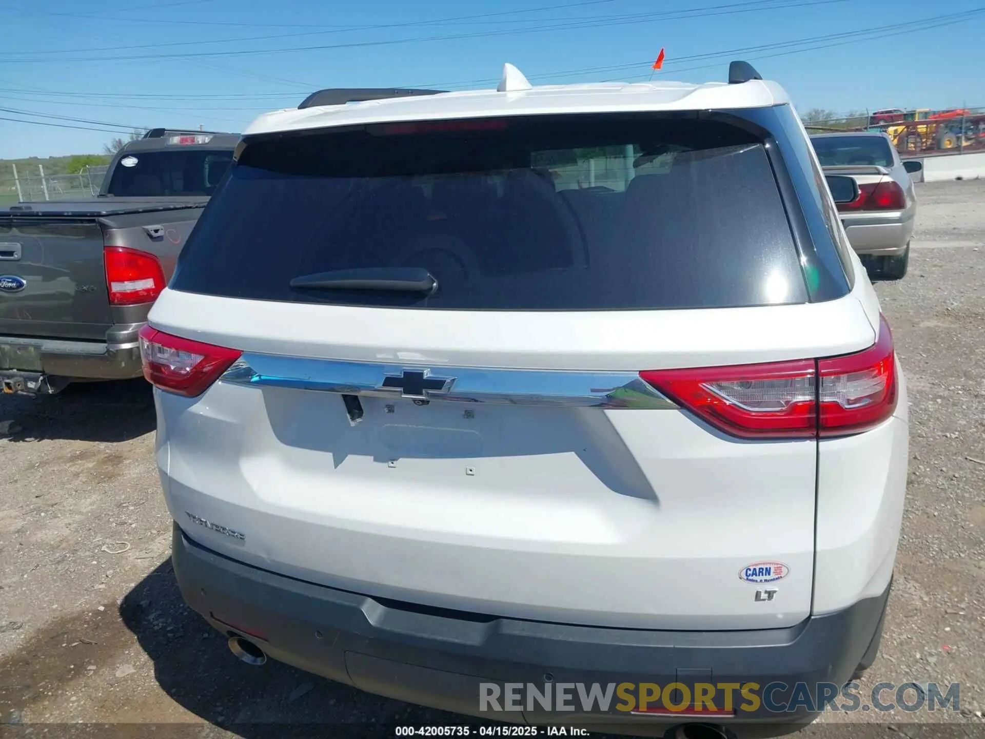 16 fotografías del automóvil dañado 1GNERGKW3MJ155350 CHEVROLET TRAVERSE 2021