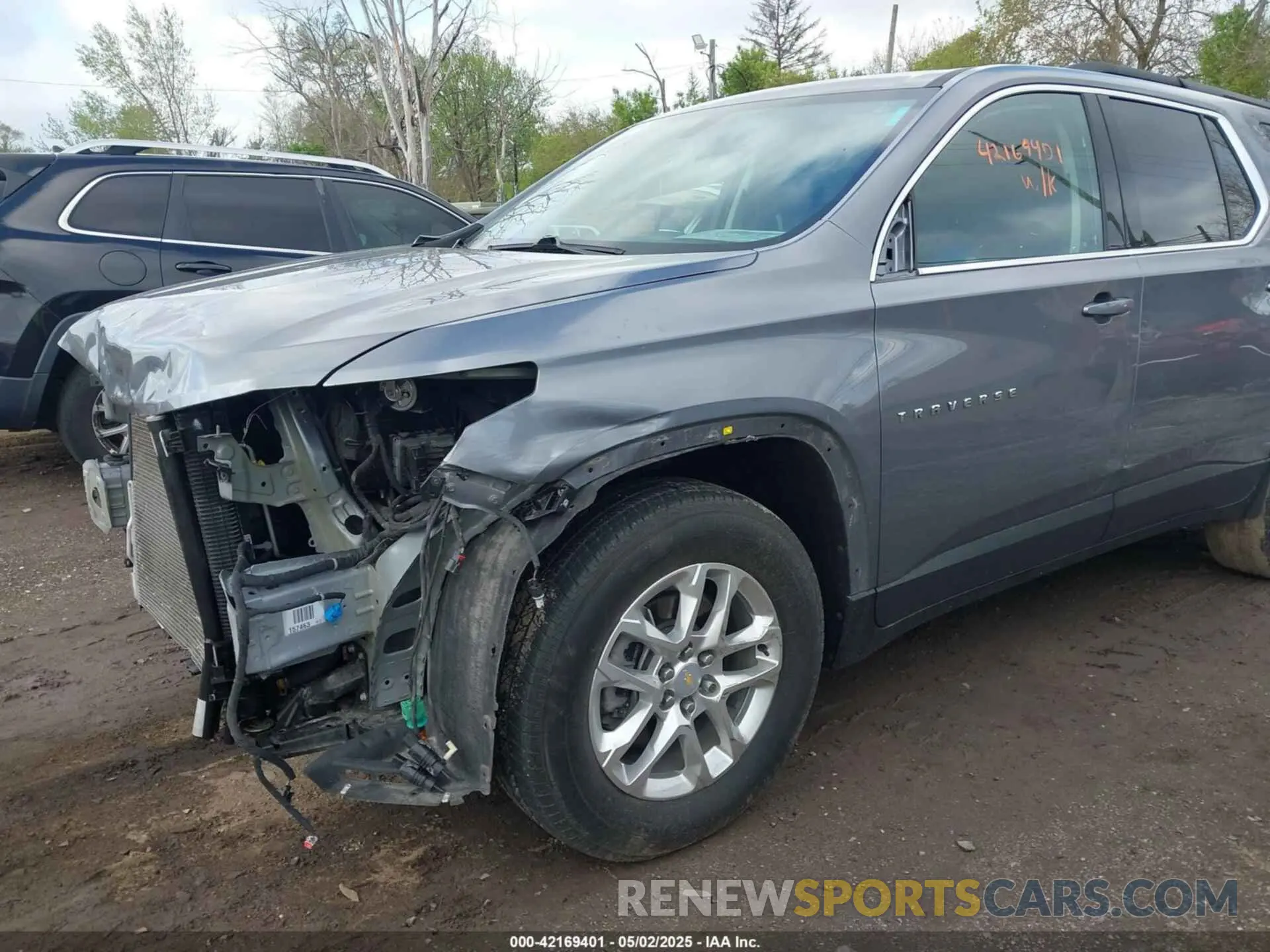 6 fotografías del automóvil dañado 1GNERGKW3MJ157258 CHEVROLET TRAVERSE 2021