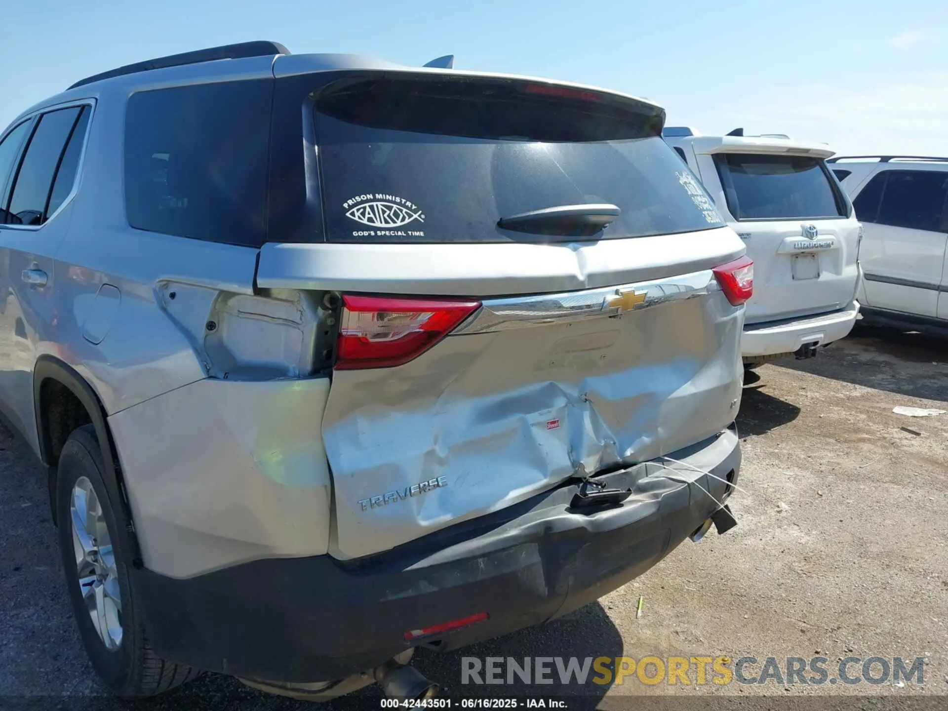 6 fotografías del automóvil dañado 1GNERGKW3MJ161035 CHEVROLET TRAVERSE 2021