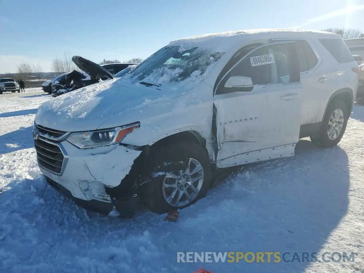 1 fotografías del automóvil dañado 1GNERGKW3MJ207382 CHEVROLET TRAVERSE 2021