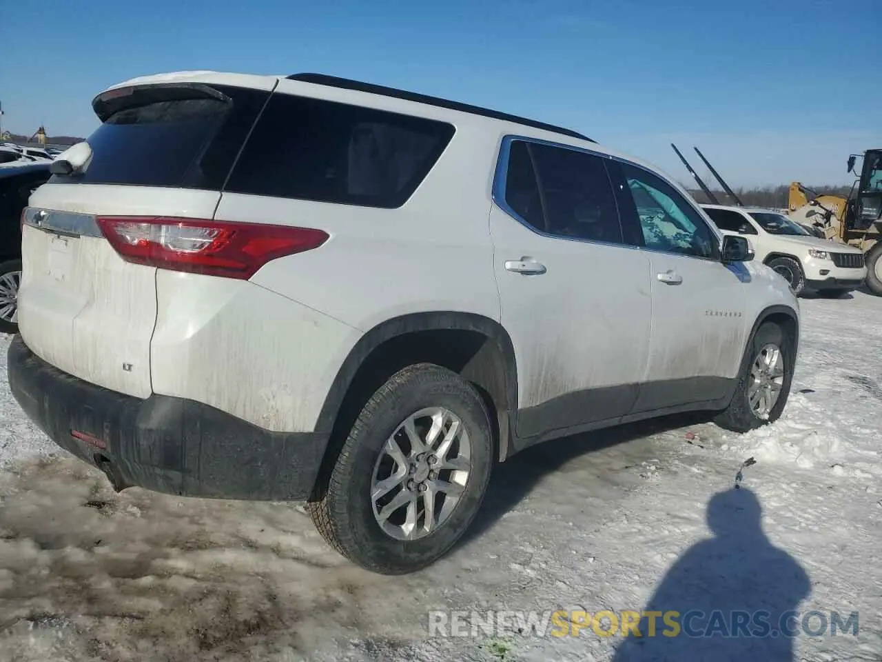 3 fotografías del automóvil dañado 1GNERGKW3MJ207382 CHEVROLET TRAVERSE 2021