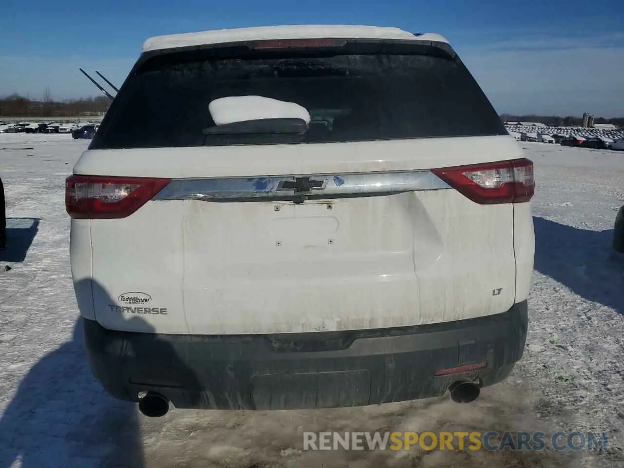 6 fotografías del automóvil dañado 1GNERGKW3MJ207382 CHEVROLET TRAVERSE 2021
