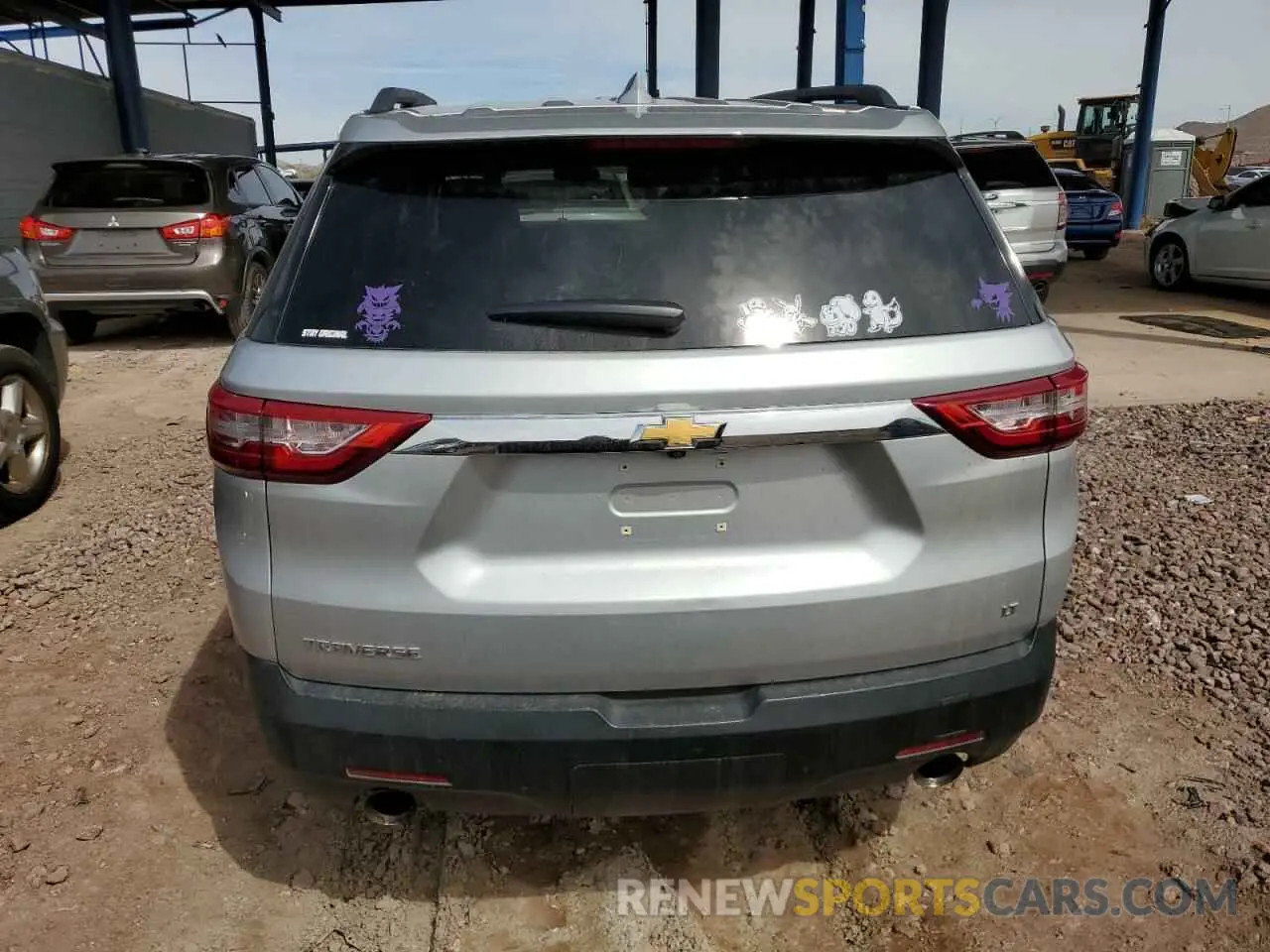 6 fotografías del automóvil dañado 1GNERGKW4MJ153669 CHEVROLET TRAVERSE 2021