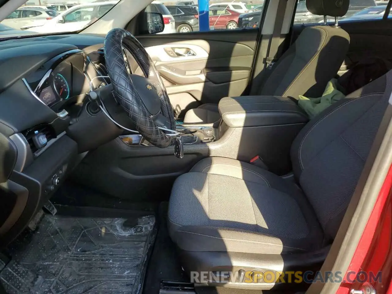 7 fotografías del automóvil dañado 1GNERGKW4MJ234543 CHEVROLET TRAVERSE 2021