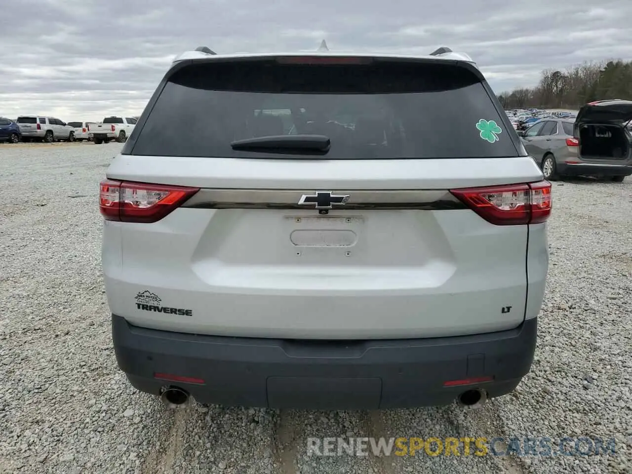 6 fotografías del automóvil dañado 1GNERGKW5MJ113066 CHEVROLET TRAVERSE 2021