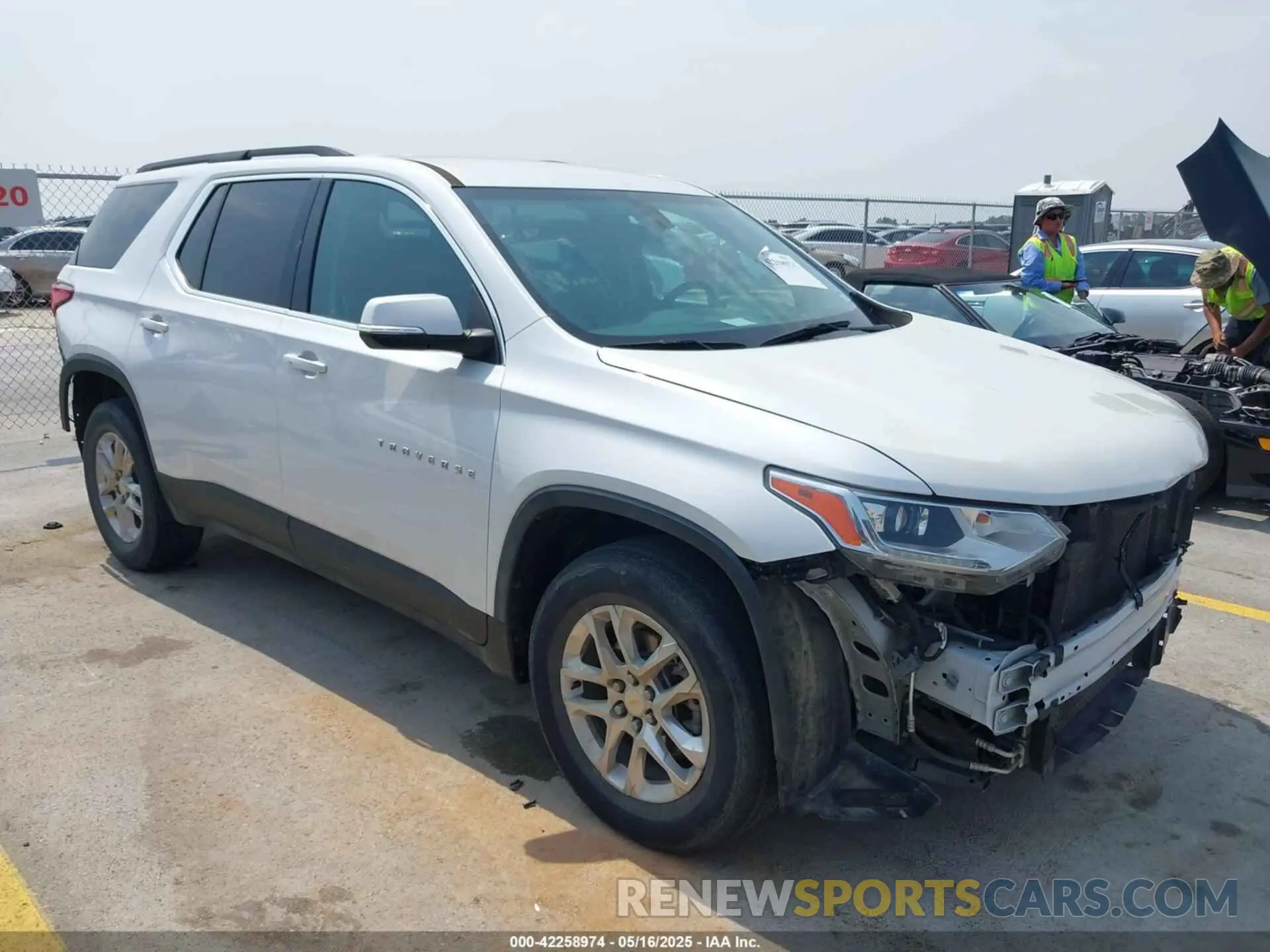 1 fotografías del automóvil dañado 1GNERGKW5MJ154989 CHEVROLET TRAVERSE 2021