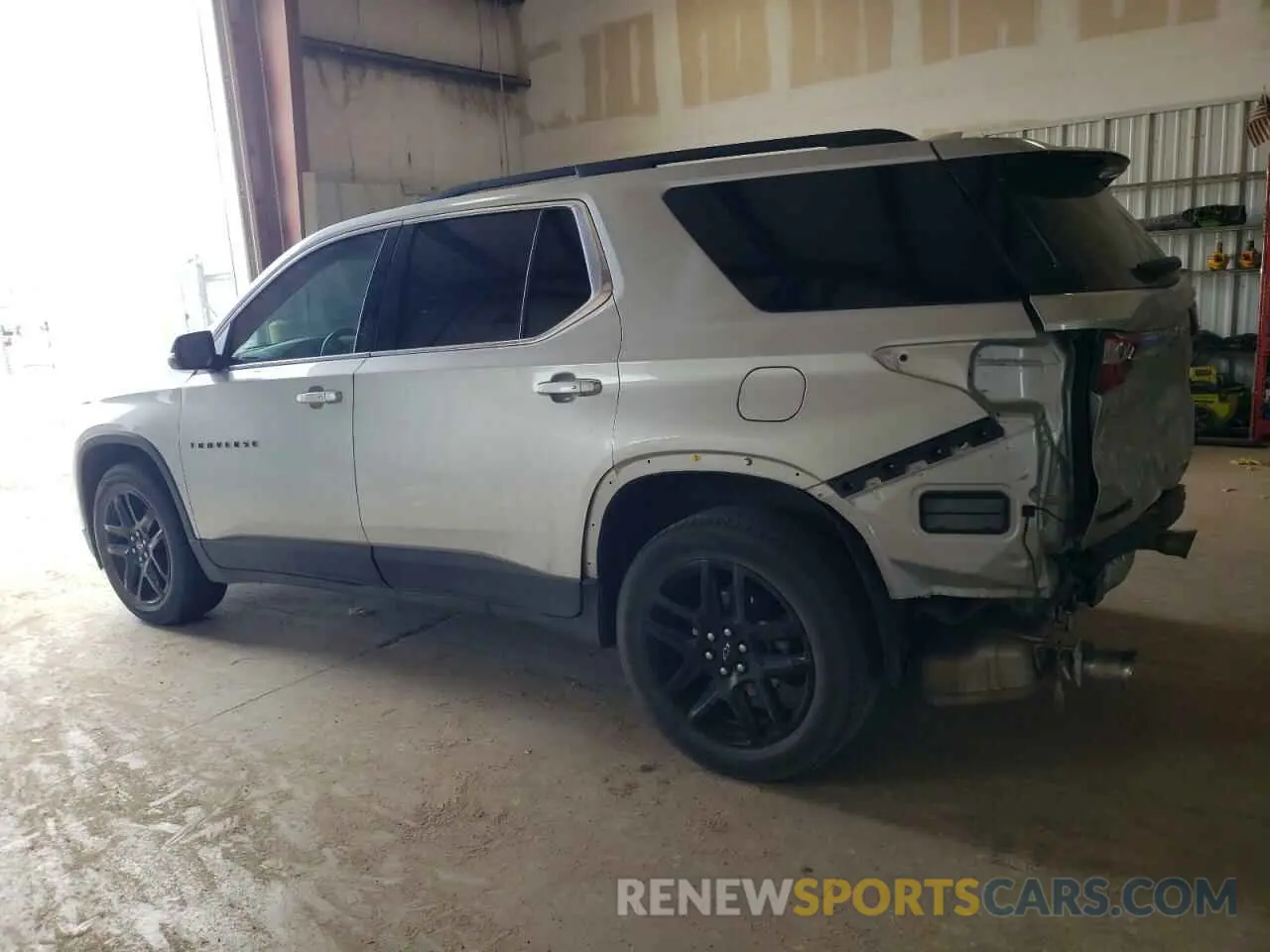2 fotografías del automóvil dañado 1GNERGKW6MJ192019 CHEVROLET TRAVERSE 2021
