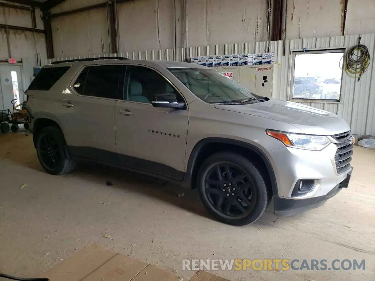 4 fotografías del automóvil dañado 1GNERGKW6MJ192019 CHEVROLET TRAVERSE 2021