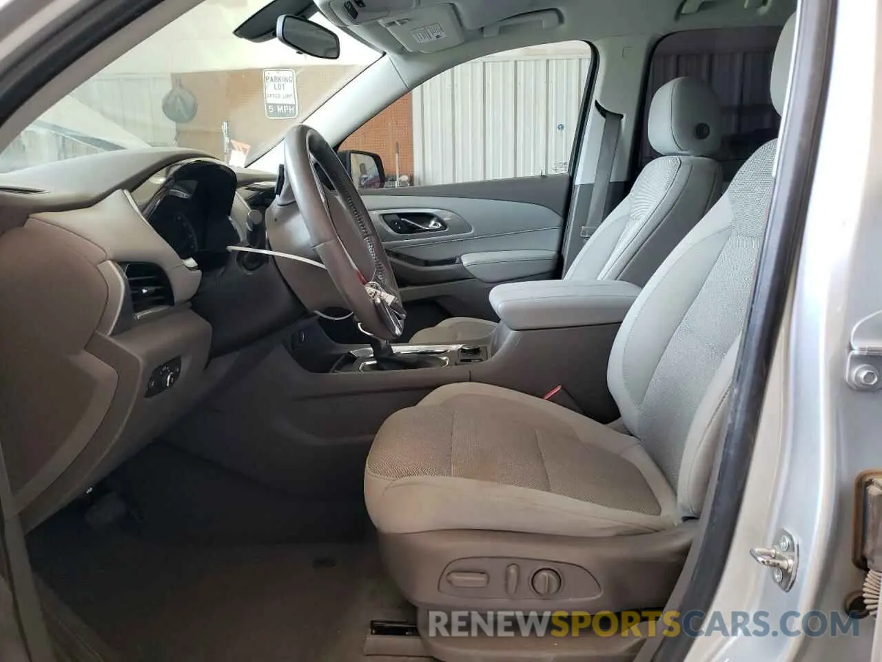 7 fotografías del automóvil dañado 1GNERGKW6MJ192019 CHEVROLET TRAVERSE 2021