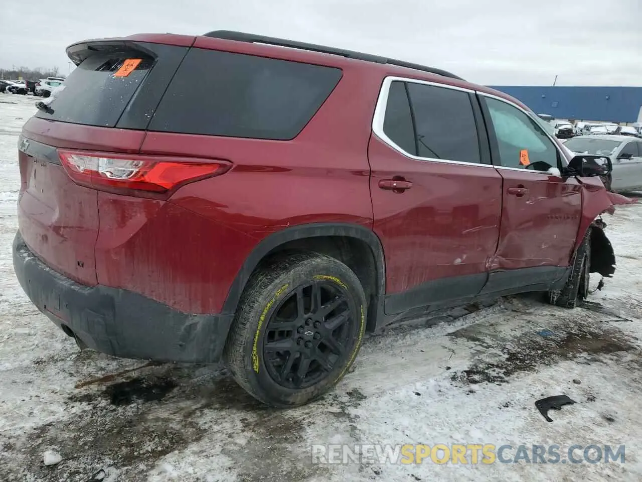 3 fotografías del automóvil dañado 1GNERGKW7MJ107382 CHEVROLET TRAVERSE 2021