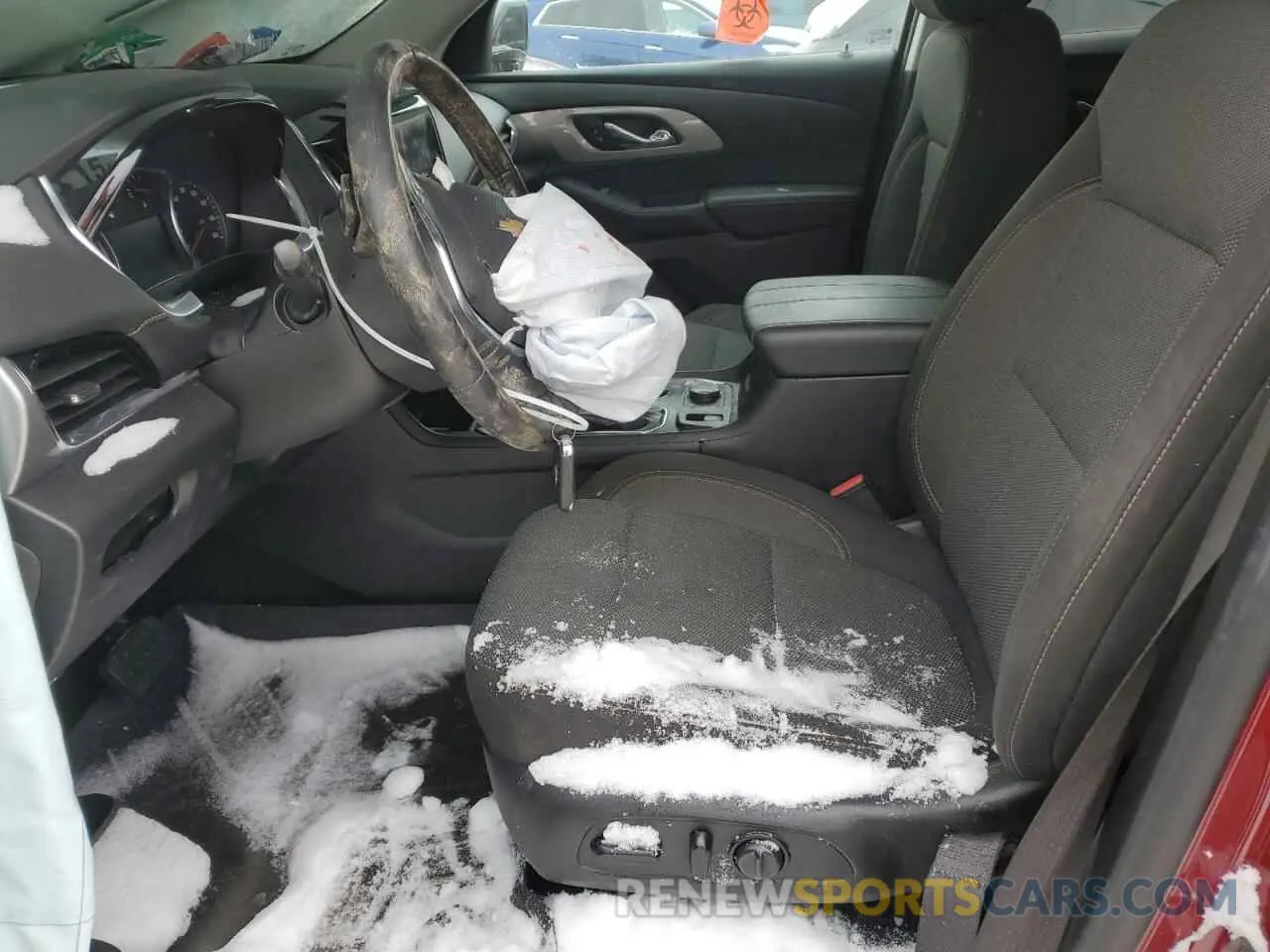 7 fotografías del automóvil dañado 1GNERGKW7MJ107382 CHEVROLET TRAVERSE 2021