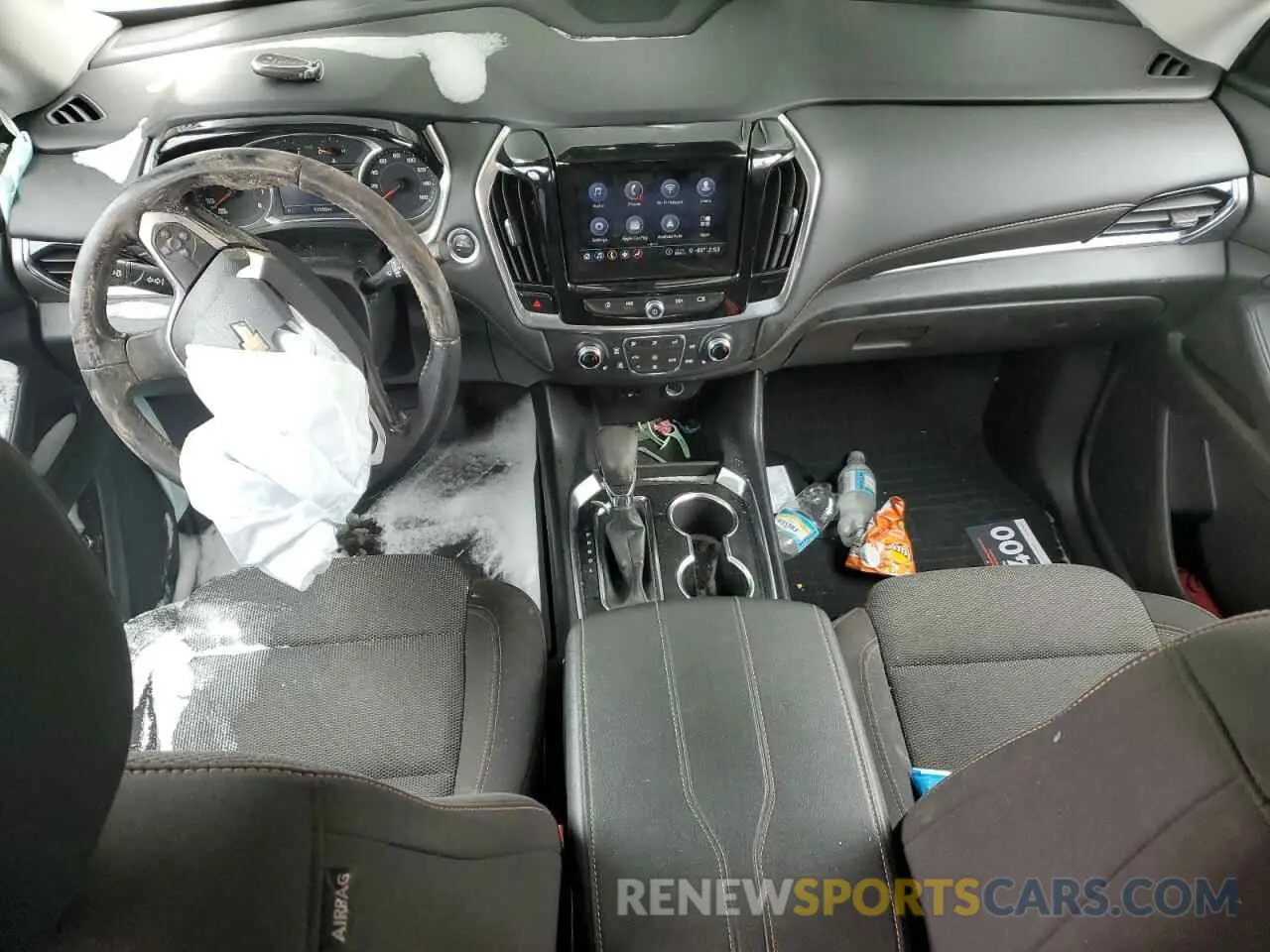 8 fotografías del automóvil dañado 1GNERGKW7MJ107382 CHEVROLET TRAVERSE 2021