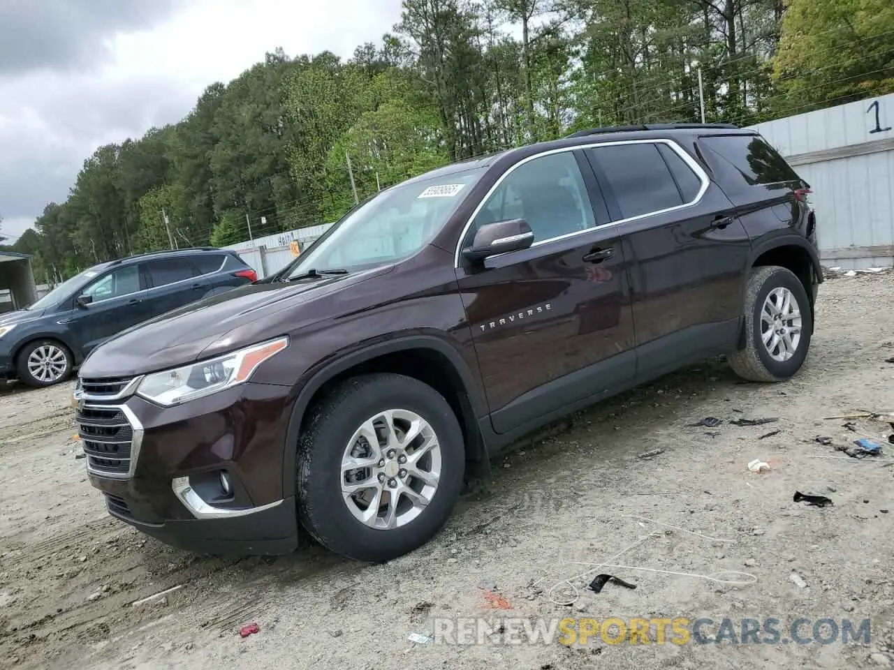 1 fotografías del automóvil dañado 1GNERGKW7MJ180588 CHEVROLET TRAVERSE 2021