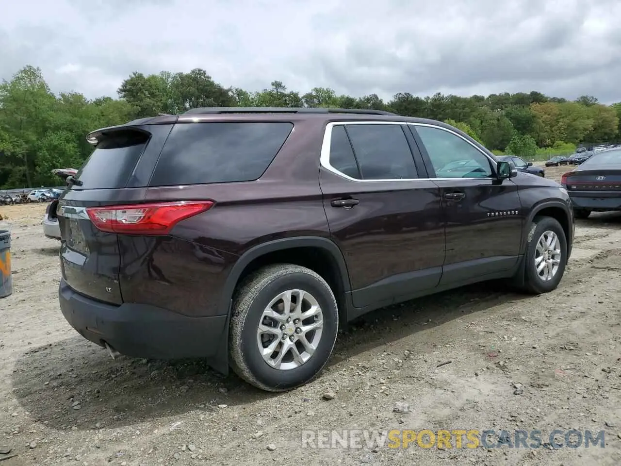 3 fotografías del automóvil dañado 1GNERGKW7MJ180588 CHEVROLET TRAVERSE 2021