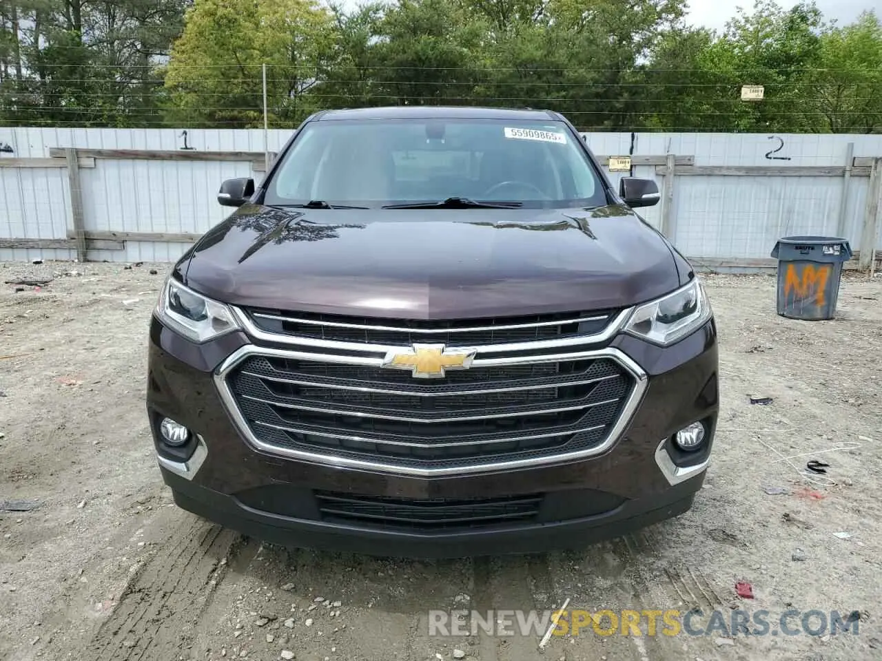 5 fotografías del automóvil dañado 1GNERGKW7MJ180588 CHEVROLET TRAVERSE 2021