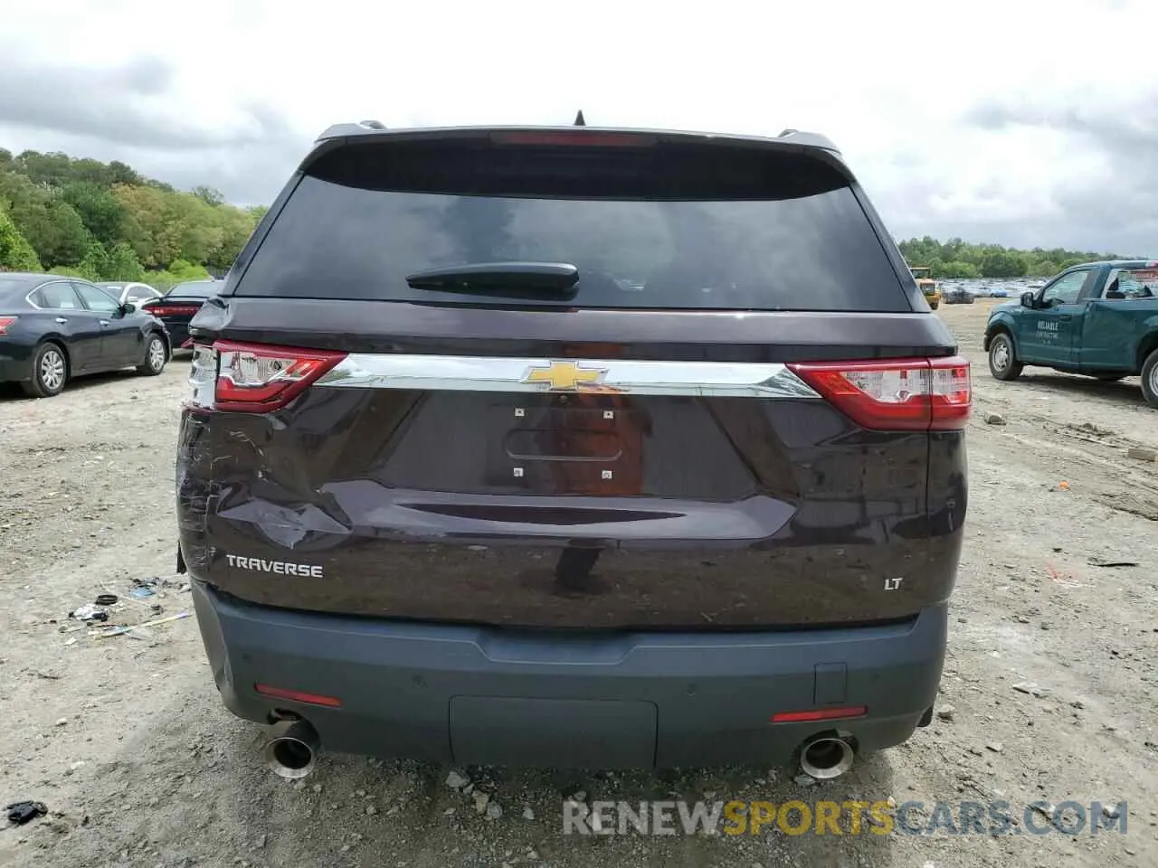 6 fotografías del automóvil dañado 1GNERGKW7MJ180588 CHEVROLET TRAVERSE 2021