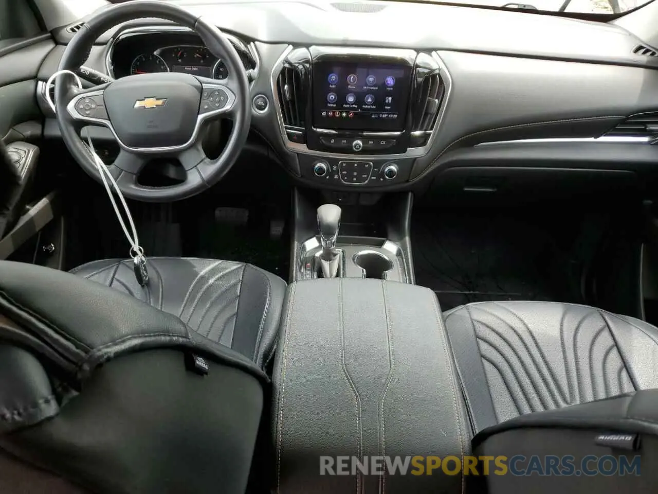 8 fotografías del automóvil dañado 1GNERGKW7MJ180588 CHEVROLET TRAVERSE 2021