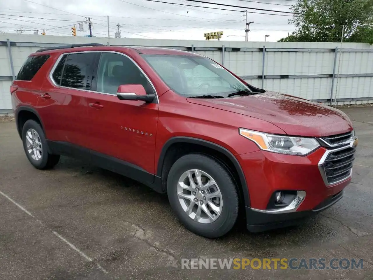 4 fotografías del automóvil dañado 1GNERGKW7MJ200404 CHEVROLET TRAVERSE 2021