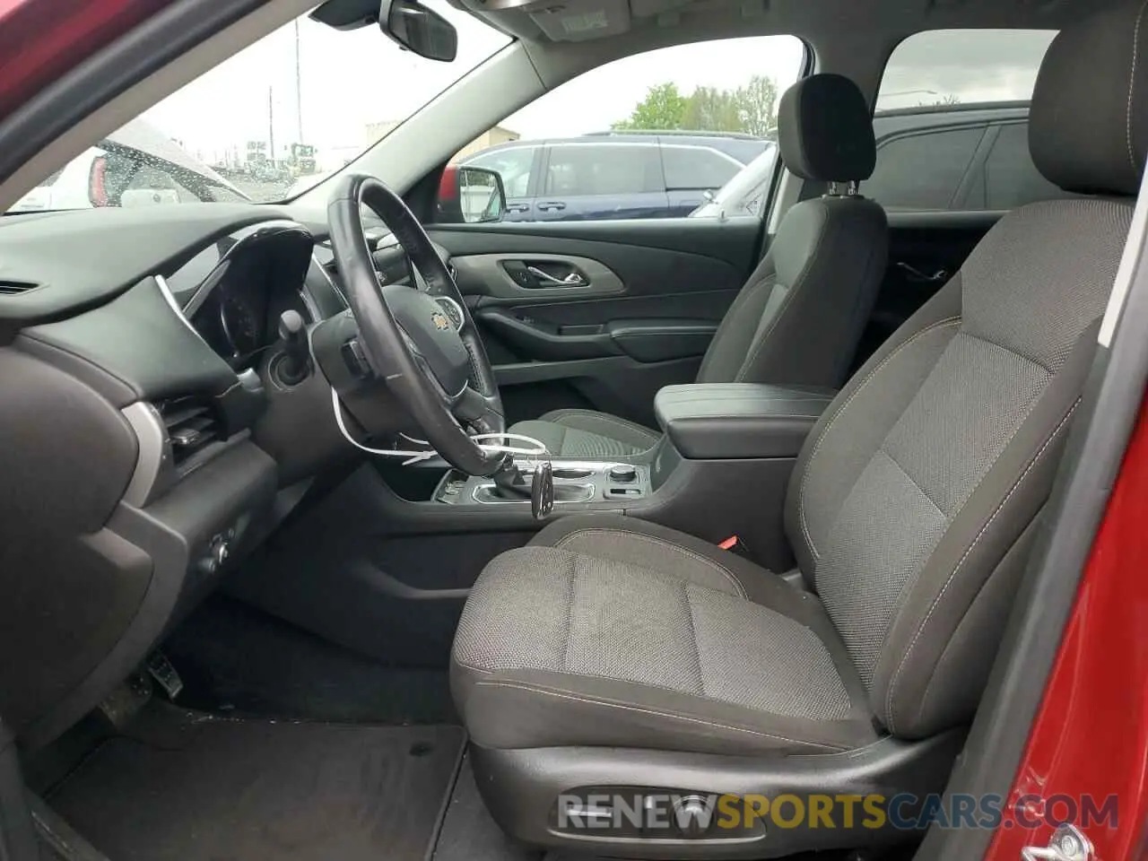 7 fotografías del automóvil dañado 1GNERGKW7MJ200404 CHEVROLET TRAVERSE 2021
