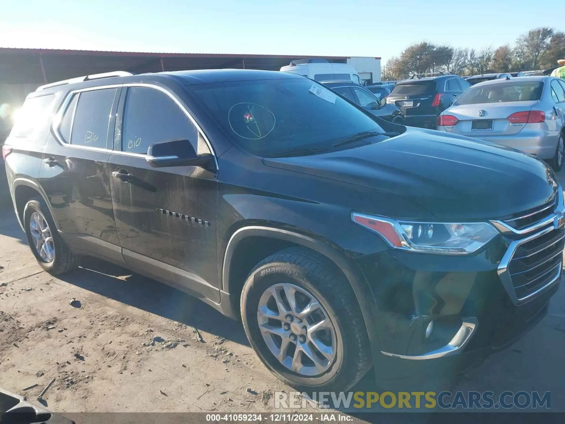 13 fotografías del automóvil dañado 1GNERGKW9MJ140030 CHEVROLET TRAVERSE 2021