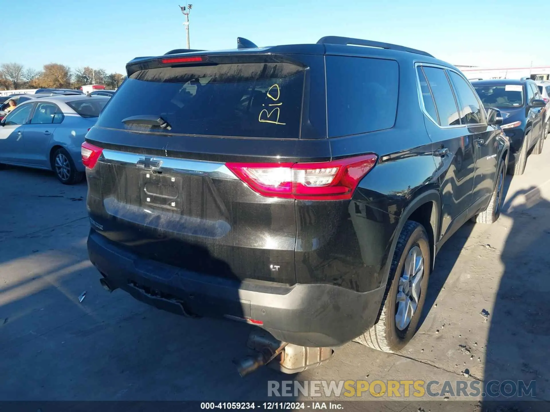 4 fotografías del automóvil dañado 1GNERGKW9MJ140030 CHEVROLET TRAVERSE 2021