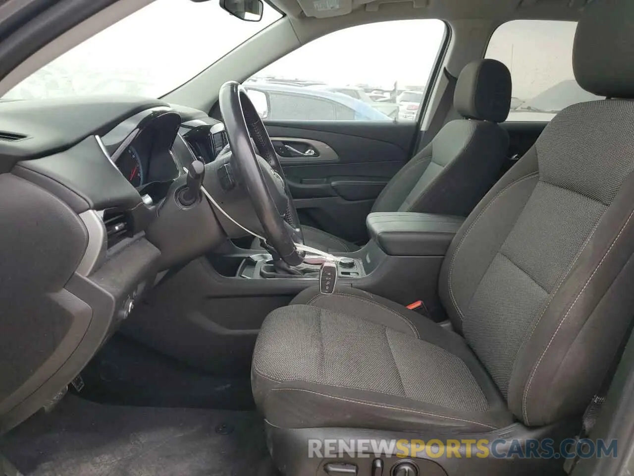 7 fotografías del automóvil dañado 1GNERGKW9MJ215650 CHEVROLET TRAVERSE 2021