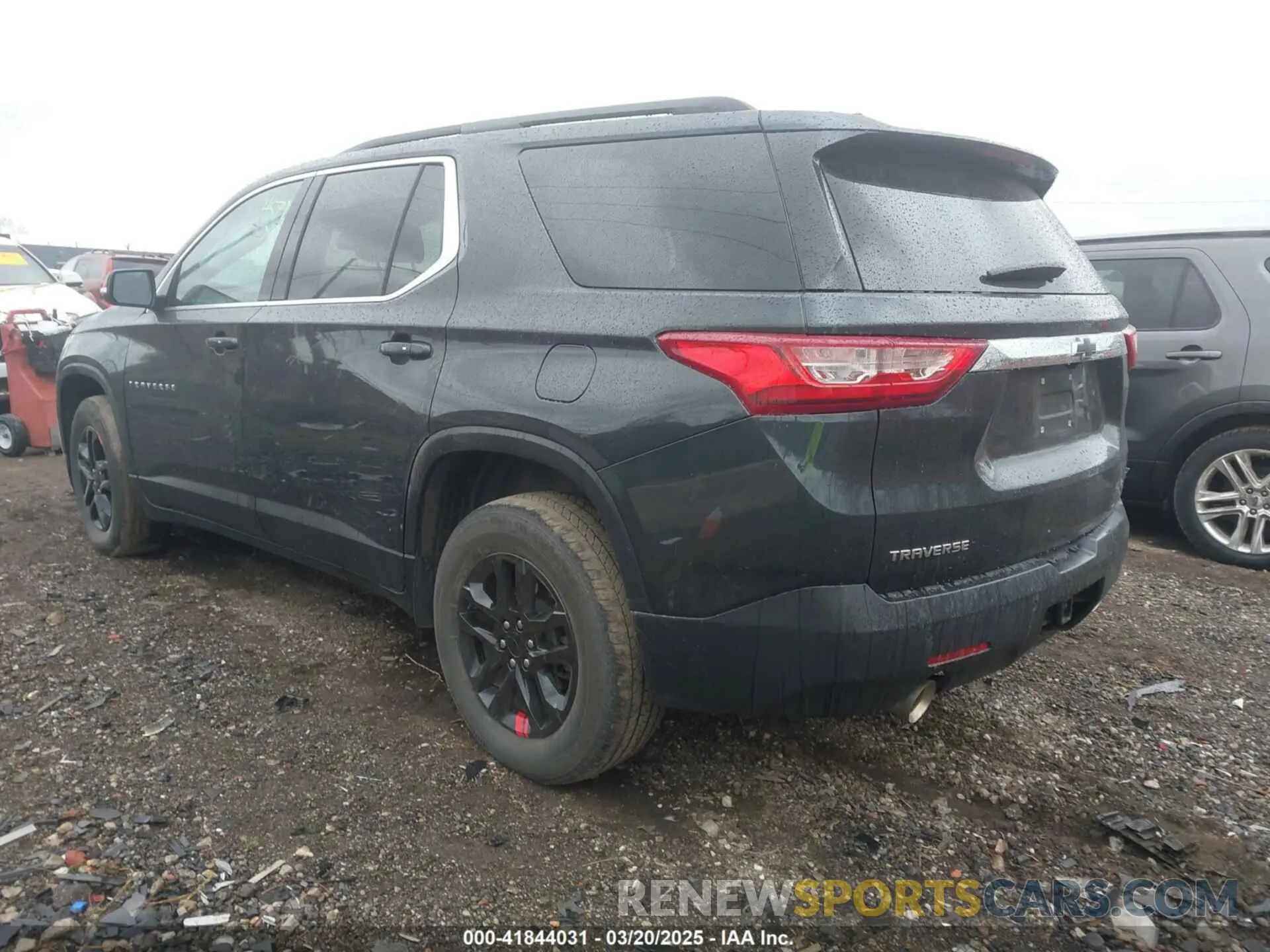 3 fotografías del automóvil dañado 1GNERGKW9MJ234571 CHEVROLET TRAVERSE 2021