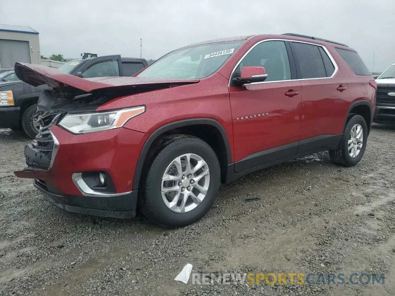 1 fotografías del automóvil dañado 1GNERGKW9MJ239883 CHEVROLET TRAVERSE 2021