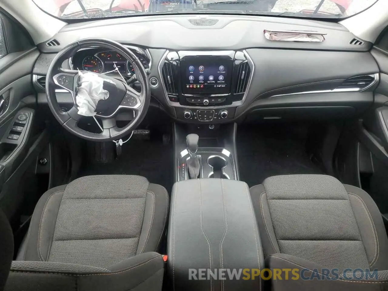 8 fotografías del automóvil dañado 1GNERGKW9MJ239883 CHEVROLET TRAVERSE 2021