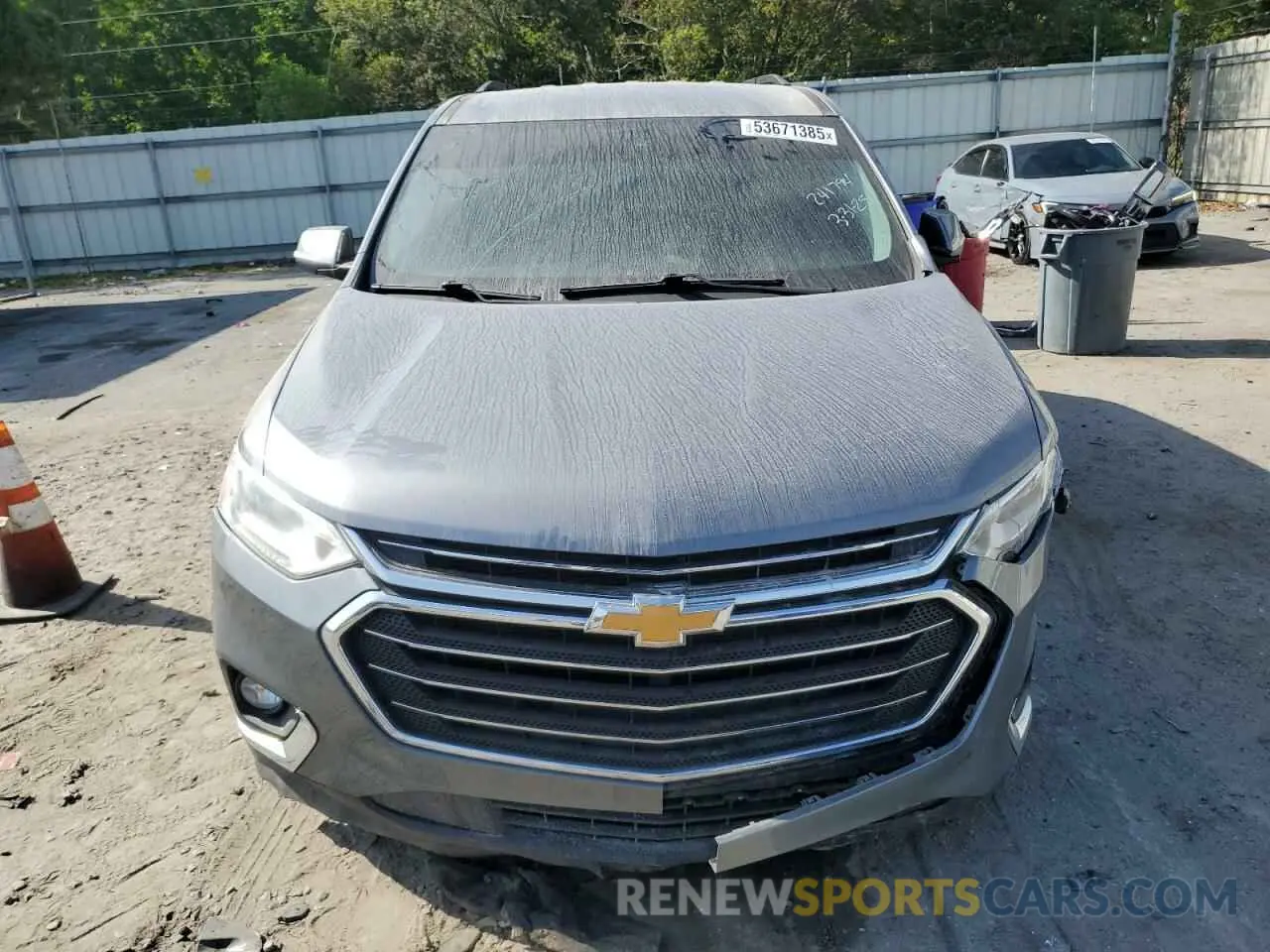 5 fotografías del automóvil dañado 1GNERGKW9MJ241794 CHEVROLET TRAVERSE 2021