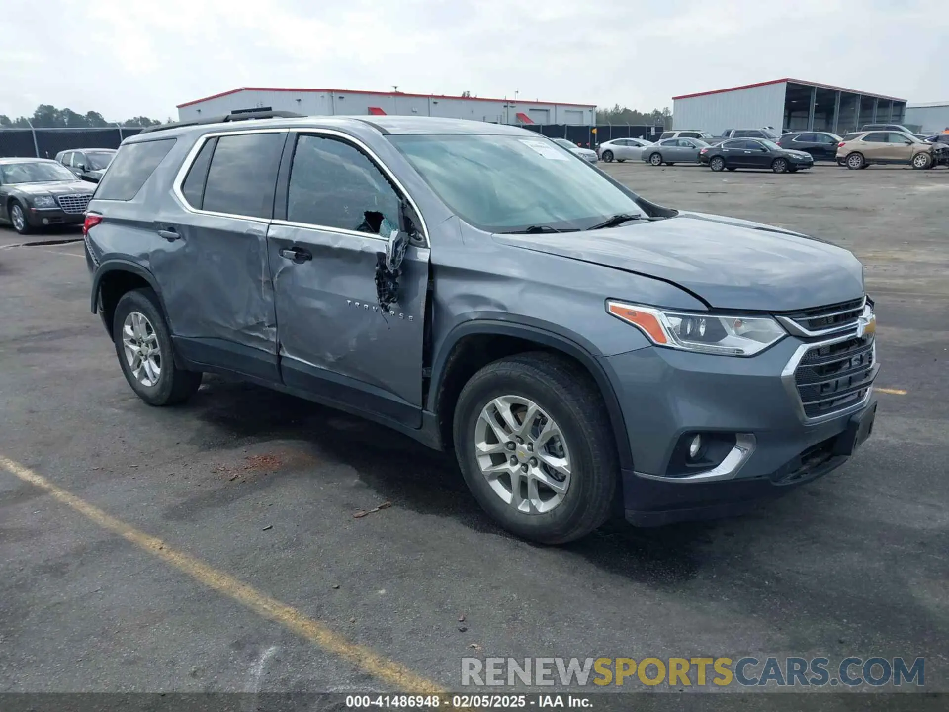 1 fotografías del automóvil dañado 1GNERGKW9MJ247157 CHEVROLET TRAVERSE 2021