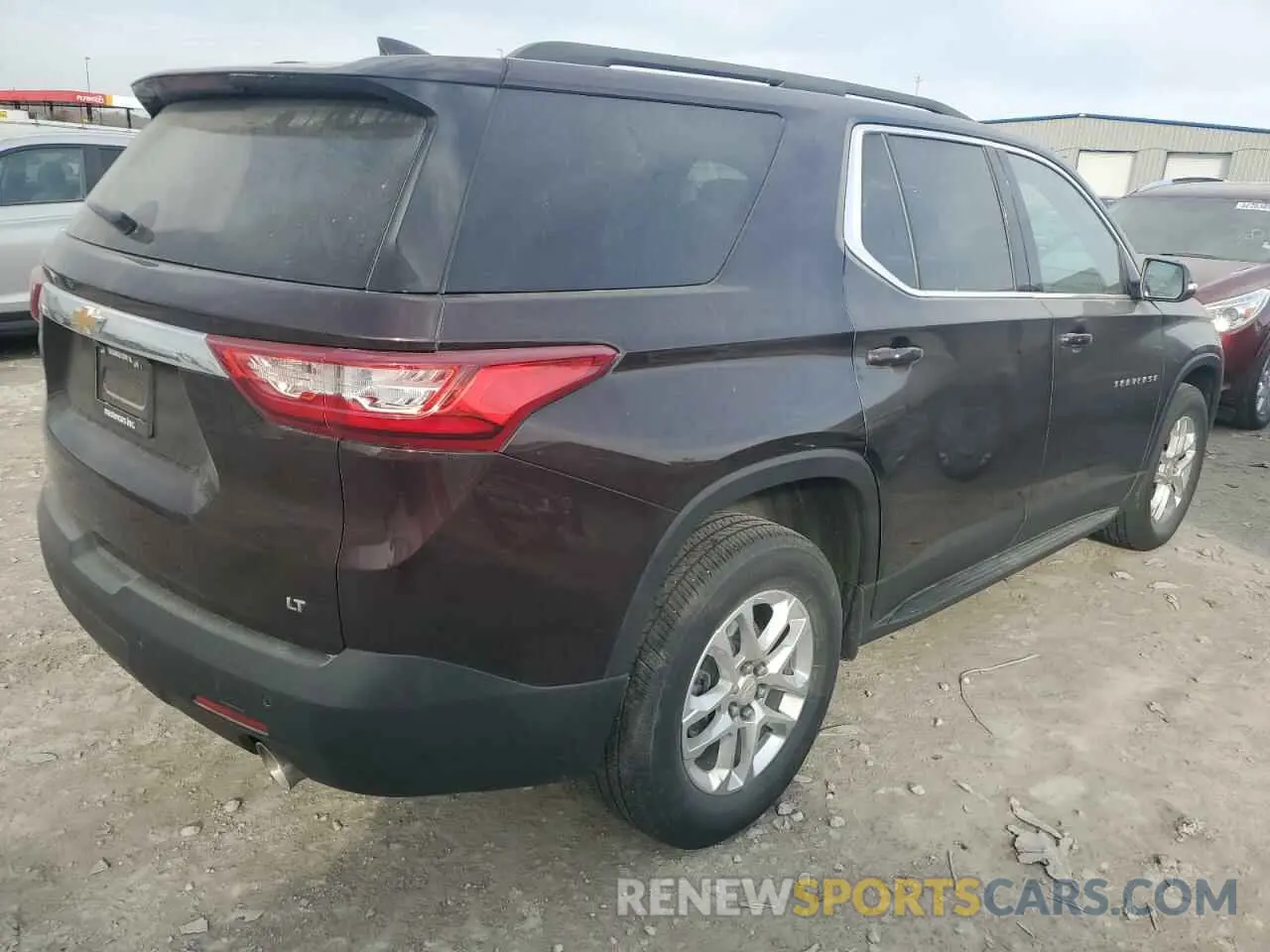 3 fotografías del automóvil dañado 1GNERGKW9MJ253055 CHEVROLET TRAVERSE 2021
