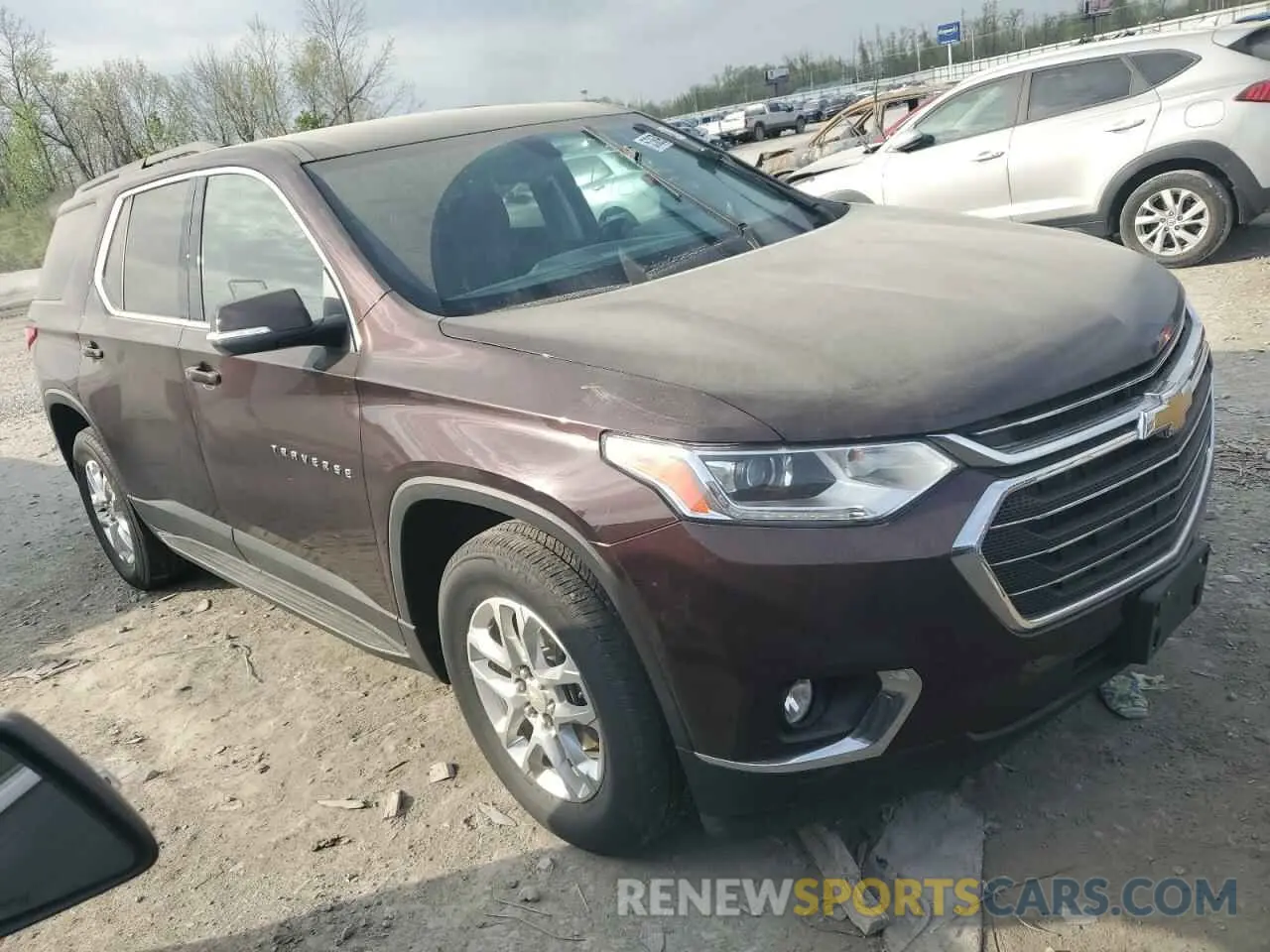 4 fotografías del automóvil dañado 1GNERGKW9MJ253055 CHEVROLET TRAVERSE 2021