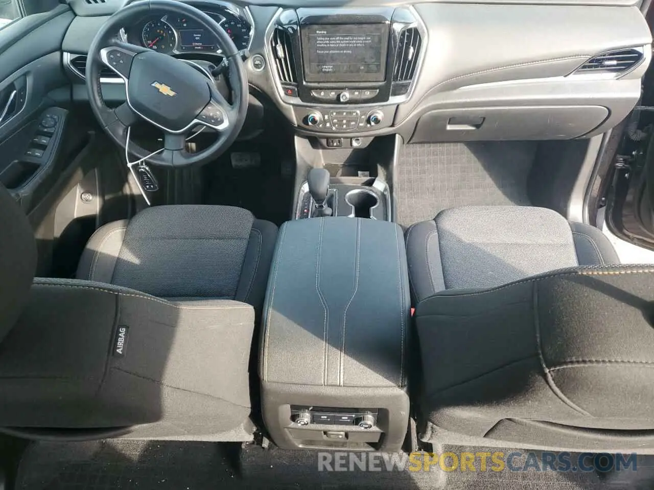 8 fotografías del automóvil dañado 1GNERGKW9MJ253055 CHEVROLET TRAVERSE 2021