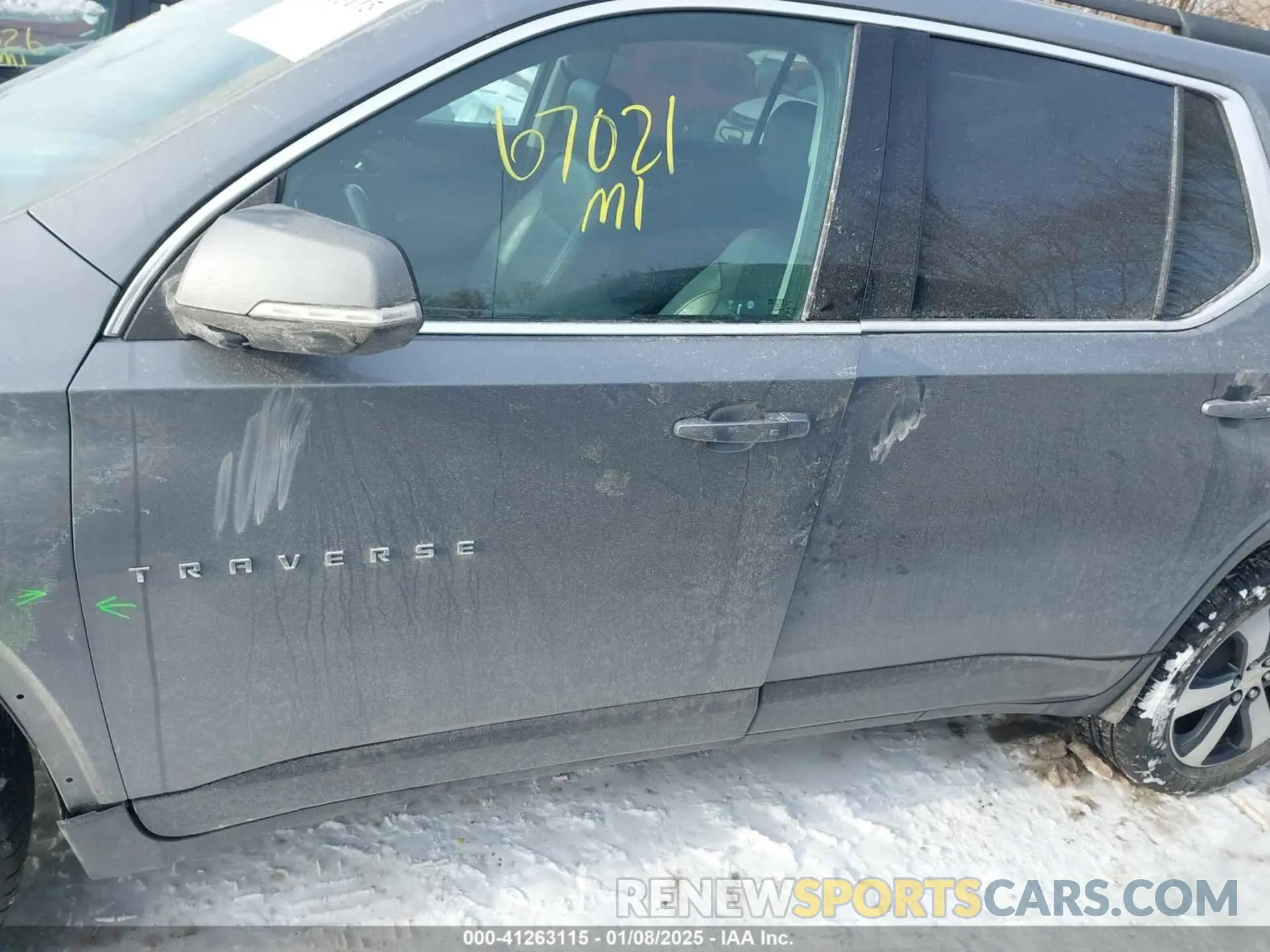 14 fotografías del automóvil dañado 1GNERHKW0MJ160463 CHEVROLET TRAVERSE 2021