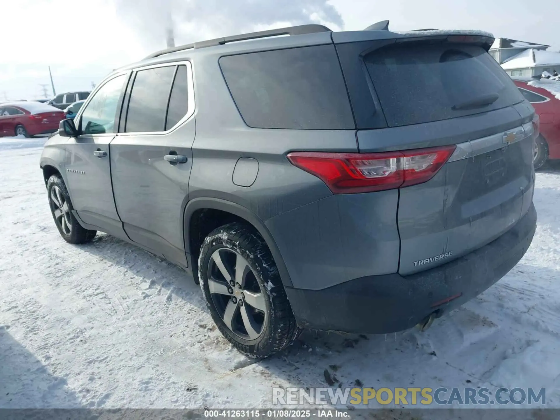 3 fotografías del automóvil dañado 1GNERHKW0MJ160463 CHEVROLET TRAVERSE 2021