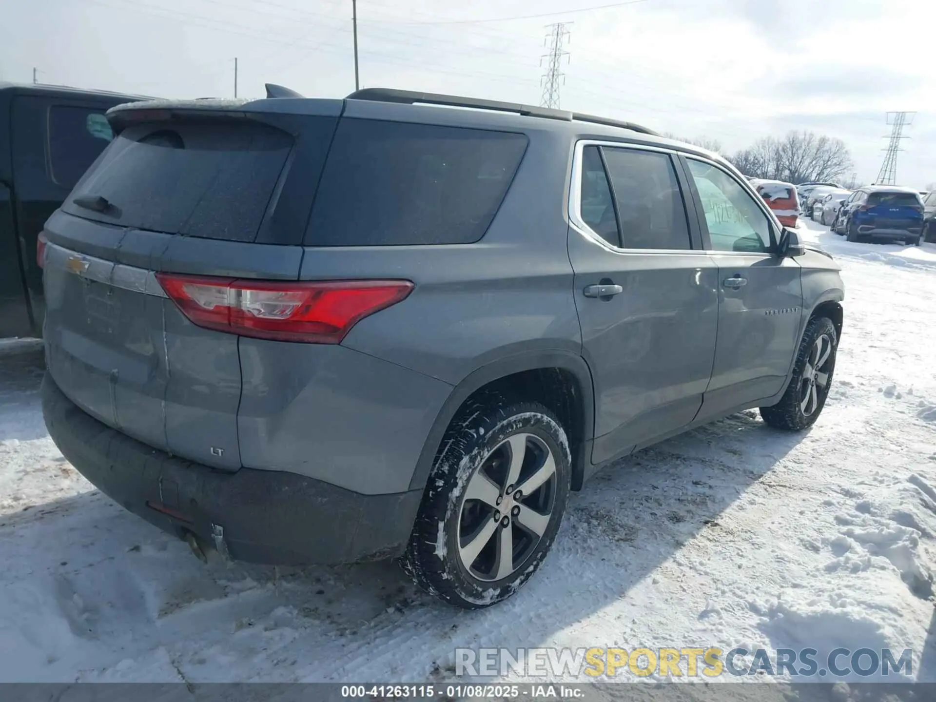 4 fotografías del automóvil dañado 1GNERHKW0MJ160463 CHEVROLET TRAVERSE 2021