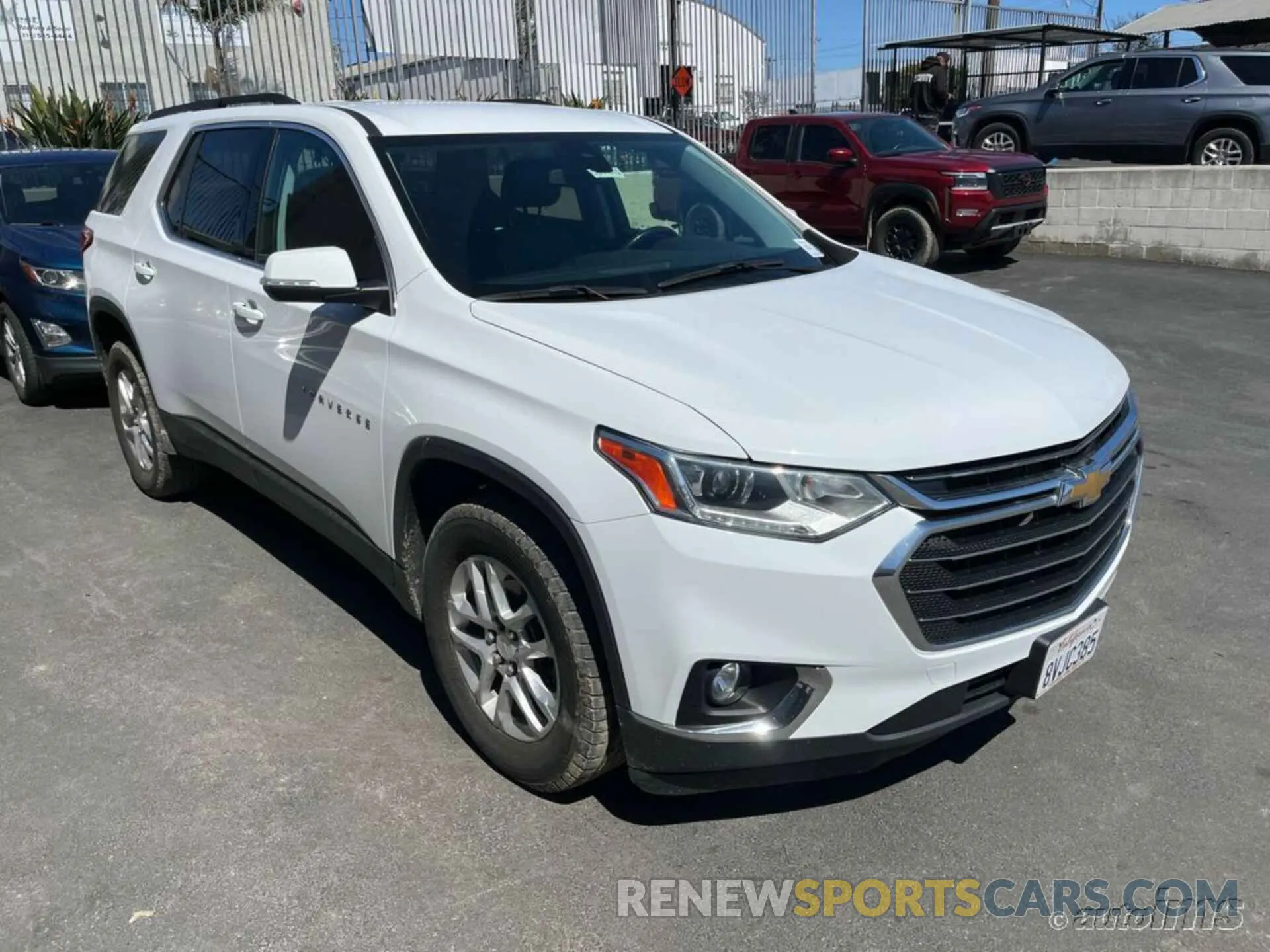 10 fotografías del automóvil dañado 1GNERHKW1MJ181905 CHEVROLET TRAVERSE 2021