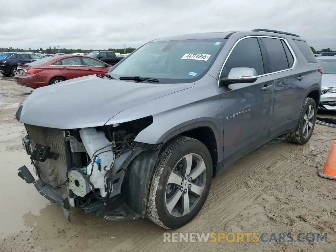 1 fotografías del automóvil dañado 1GNERHKW2MJ163235 CHEVROLET TRAVERSE 2021