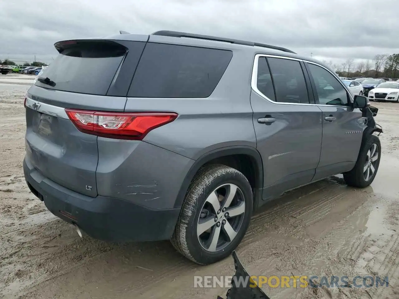 3 fotografías del automóvil dañado 1GNERHKW2MJ163235 CHEVROLET TRAVERSE 2021