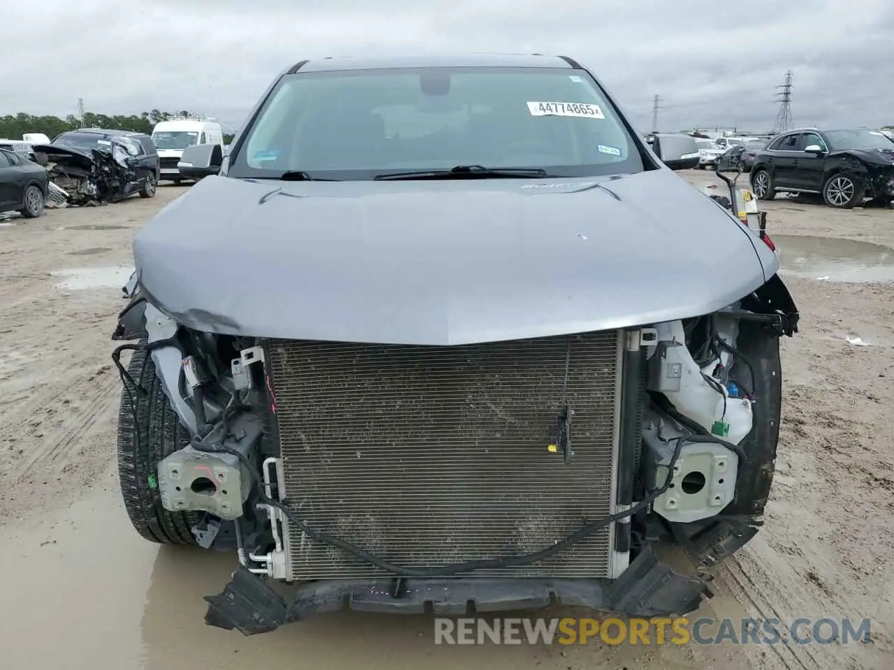 5 fotografías del automóvil dañado 1GNERHKW2MJ163235 CHEVROLET TRAVERSE 2021
