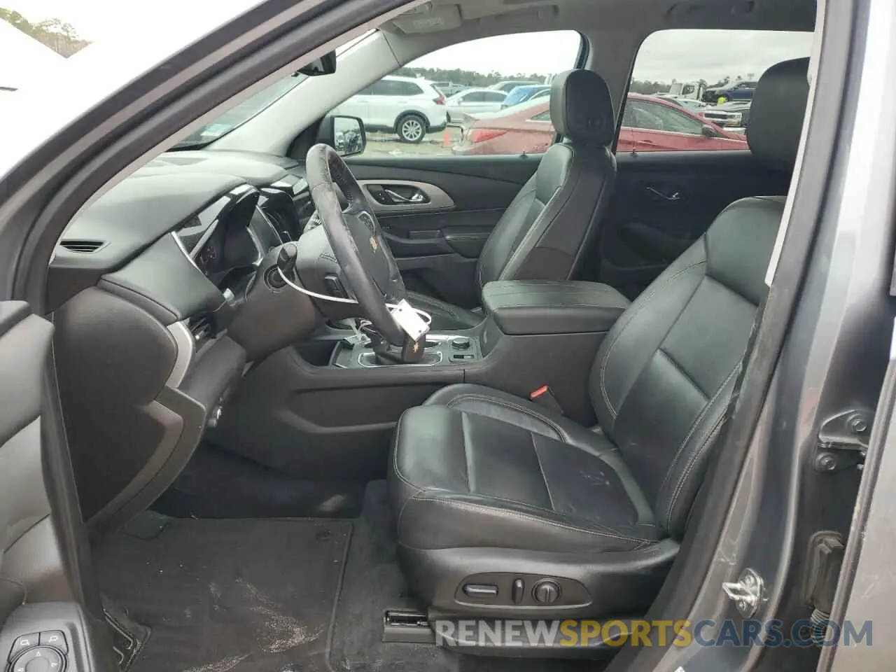 7 fotografías del automóvil dañado 1GNERHKW2MJ163235 CHEVROLET TRAVERSE 2021
