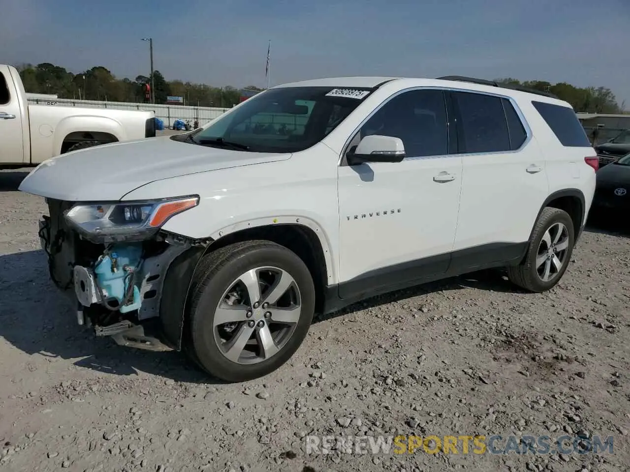 1 fotografías del automóvil dañado 1GNERHKW2MJ267014 CHEVROLET TRAVERSE 2021