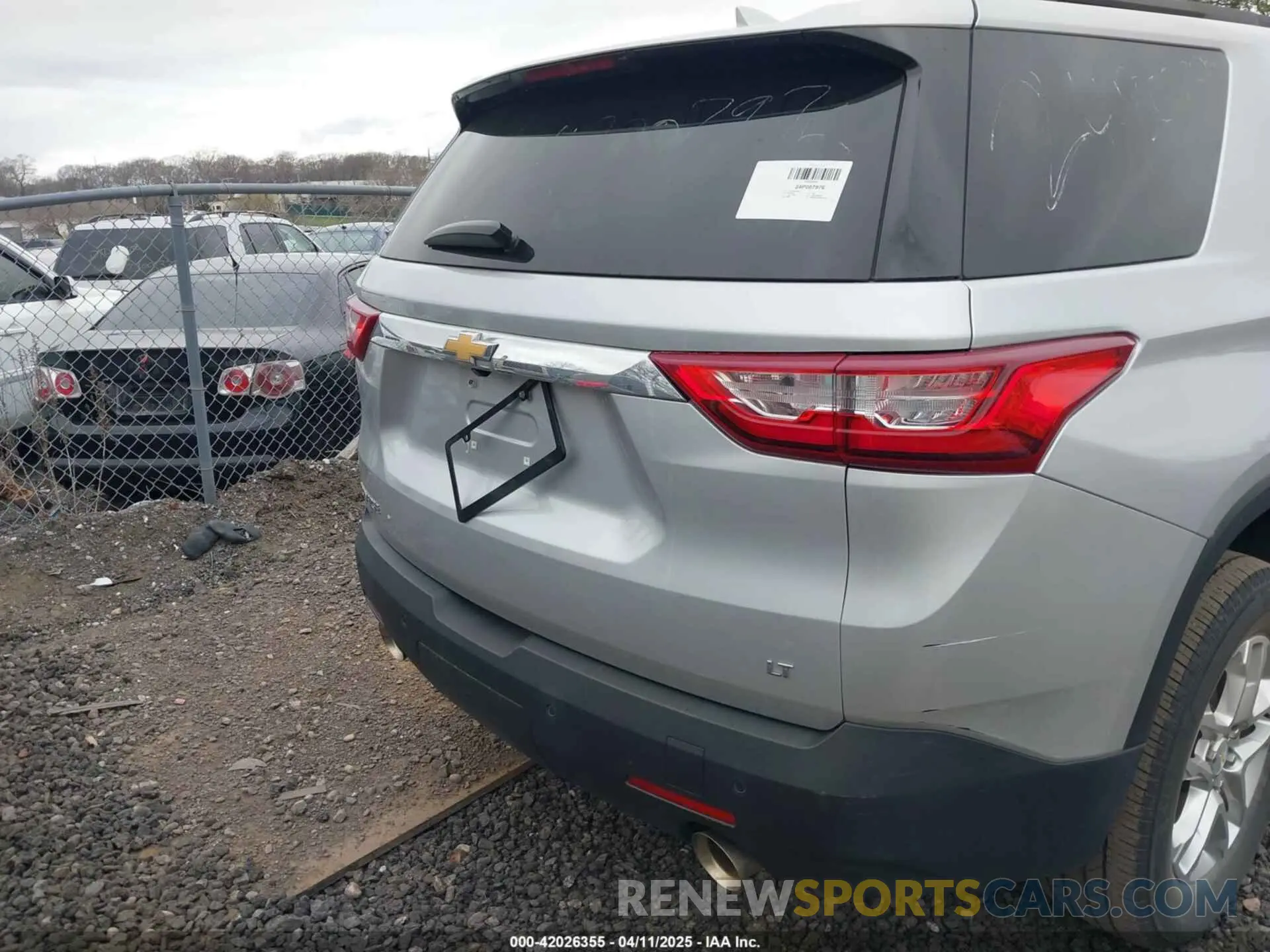 15 fotografías del automóvil dañado 1GNERHKW3MJ214421 CHEVROLET TRAVERSE 2021