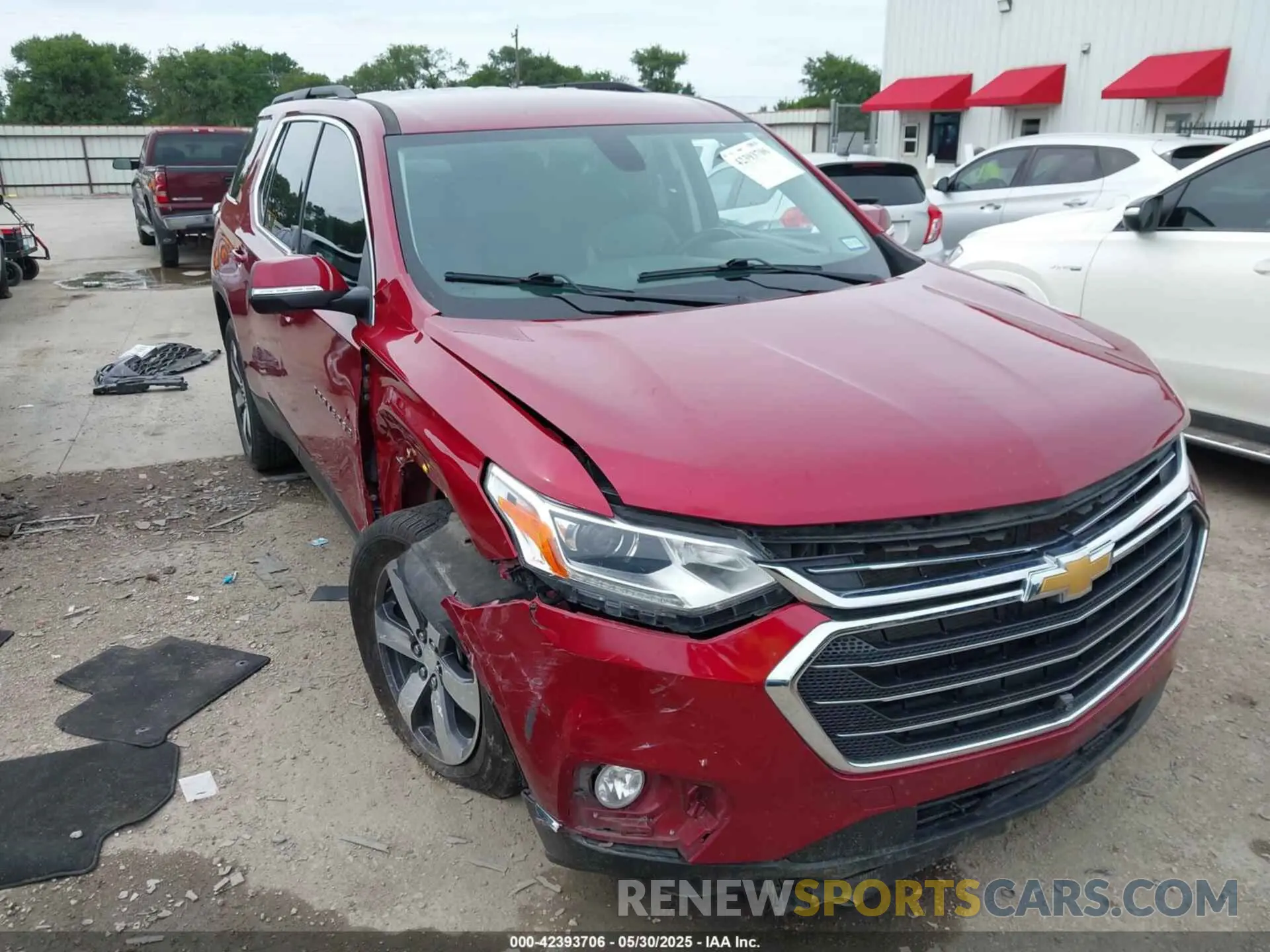 1 fotografías del automóvil dañado 1GNERHKW4MJ132343 CHEVROLET TRAVERSE 2021
