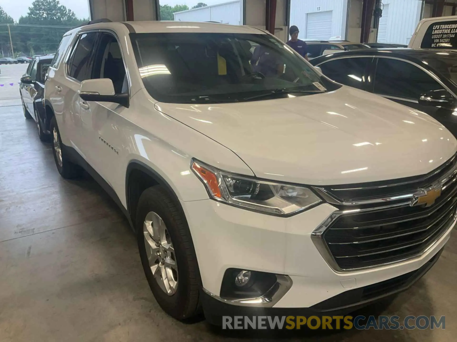 8 fotografías del automóvil dañado 1GNERHKW5MJ182233 CHEVROLET TRAVERSE 2021