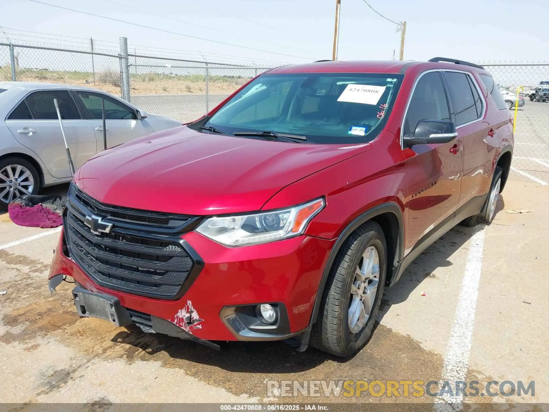 2 fotografías del automóvil dañado 1GNERHKW9MJ117918 CHEVROLET TRAVERSE 2021