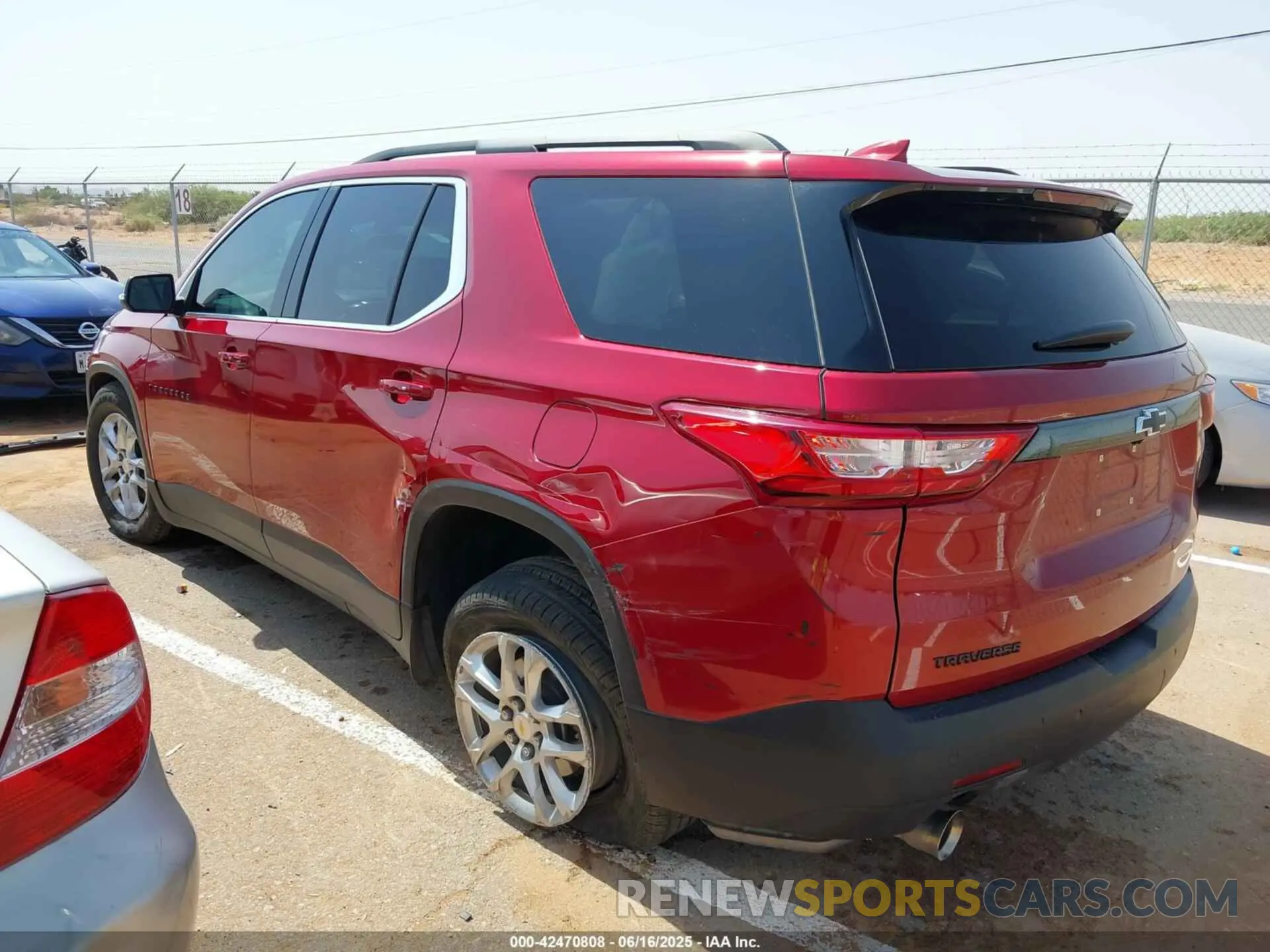 3 fotografías del automóvil dañado 1GNERHKW9MJ117918 CHEVROLET TRAVERSE 2021
